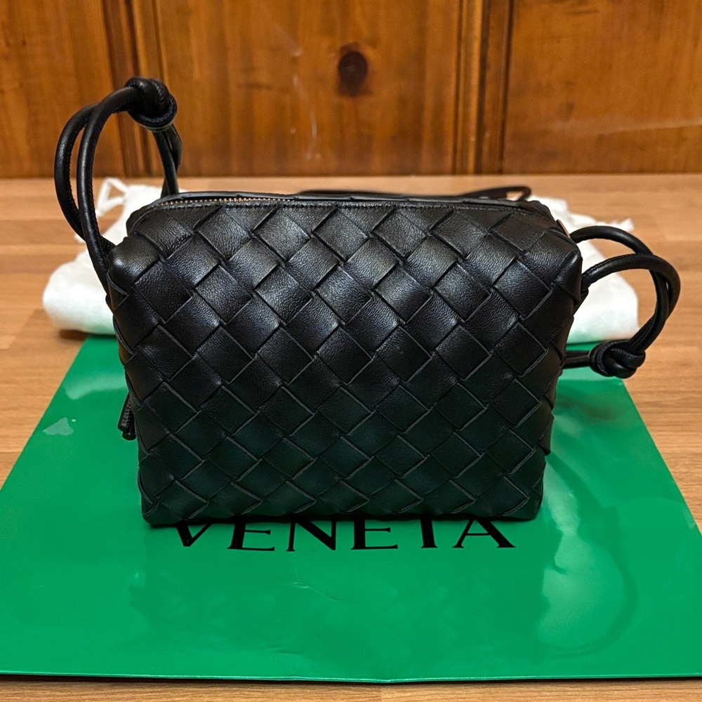 Bottega Veneta mini loop camera bag